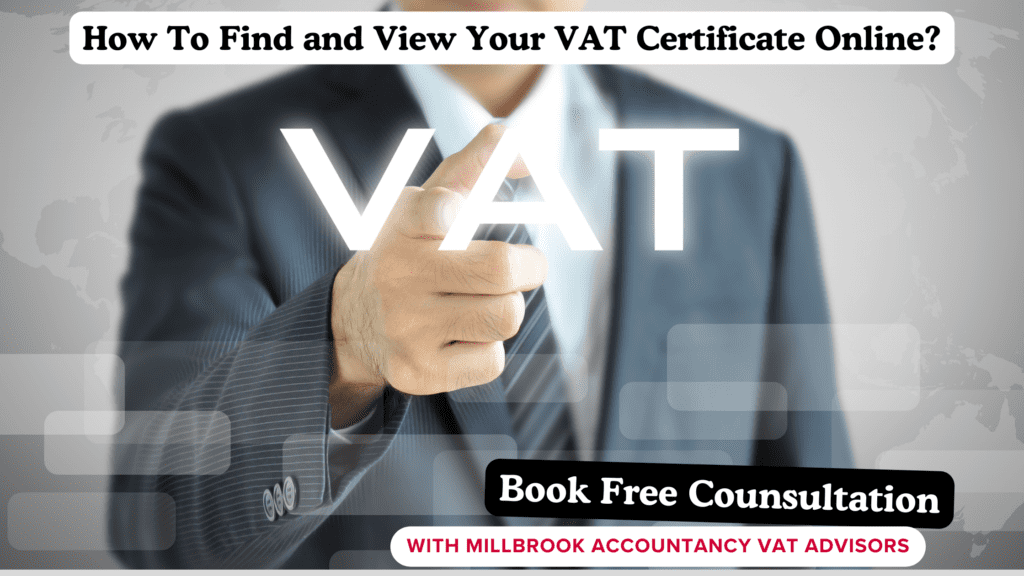 How To Find and View Your VAT Certificate Online